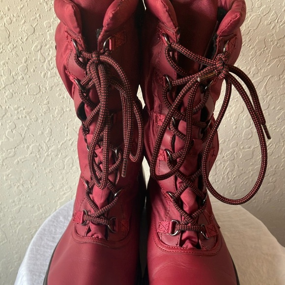 Coach: Sage (A9177) Red Winter Boots- 8 - Picture 13 of 16